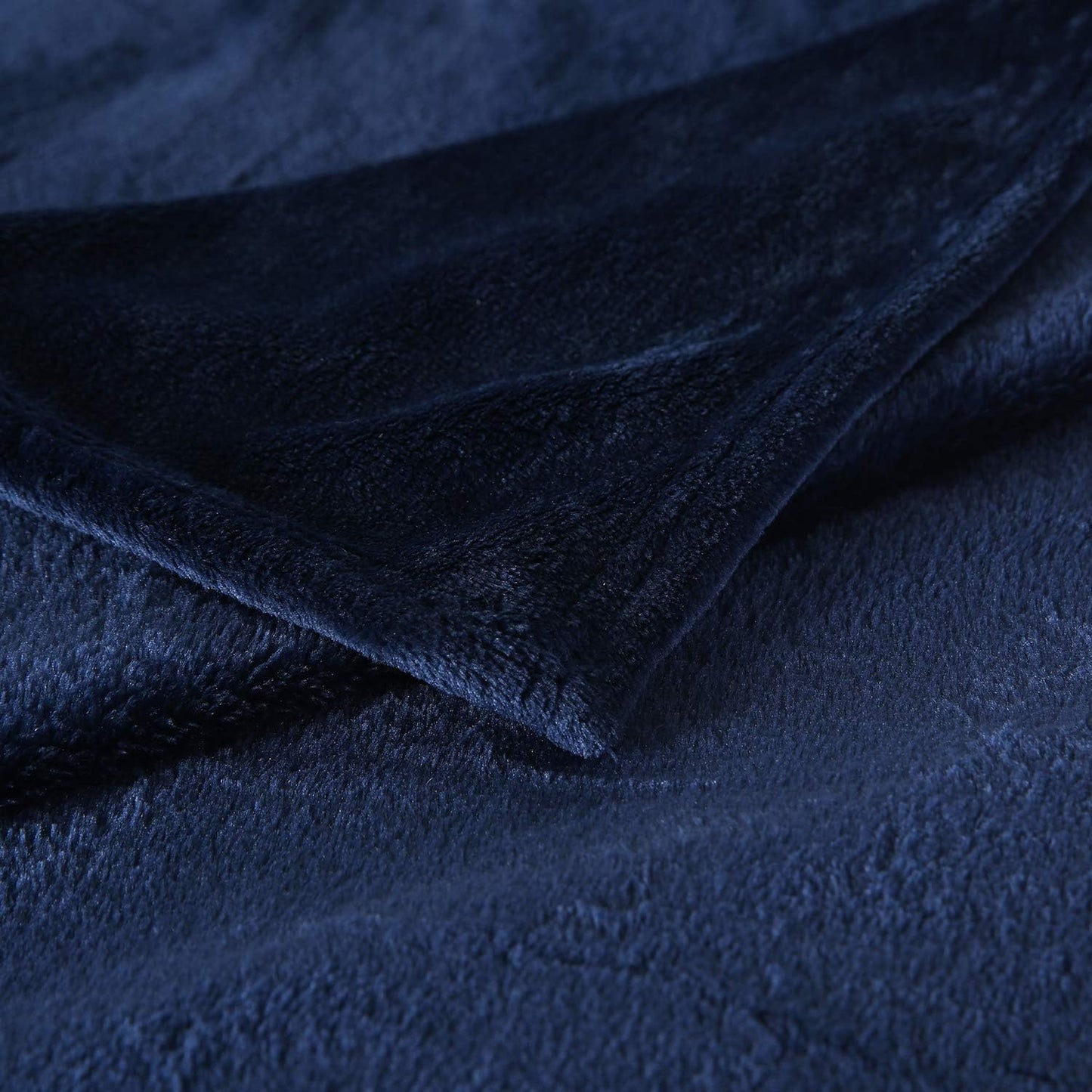 Super Soft 240 GSM Micro Fleece AC Blanket - Navy
