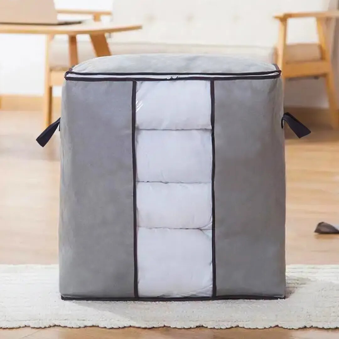 110 GSM Non Woven Multipurpose Storage Bag - Grey