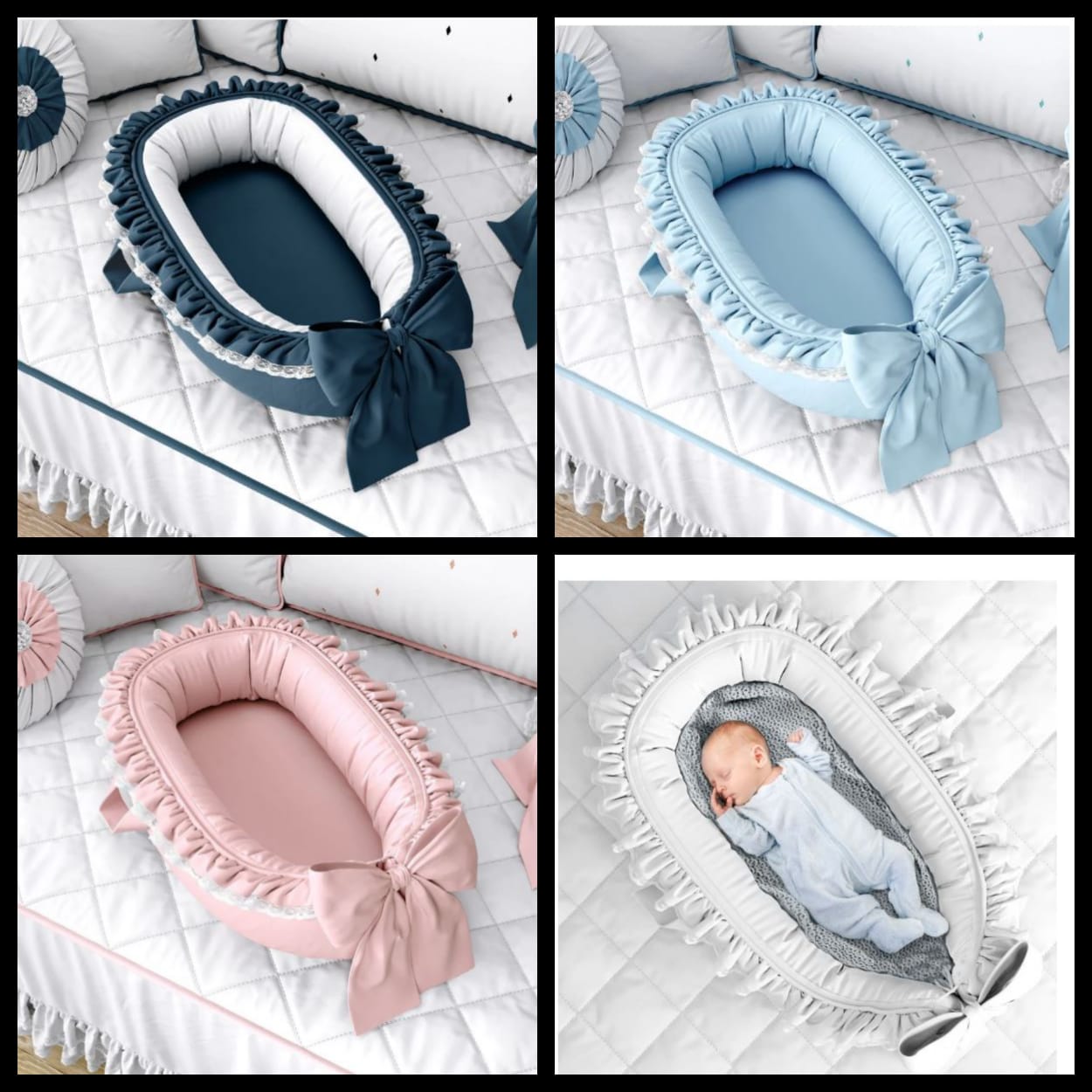 Premium Quality & Comfortable Baby Nest for New Born Baby
