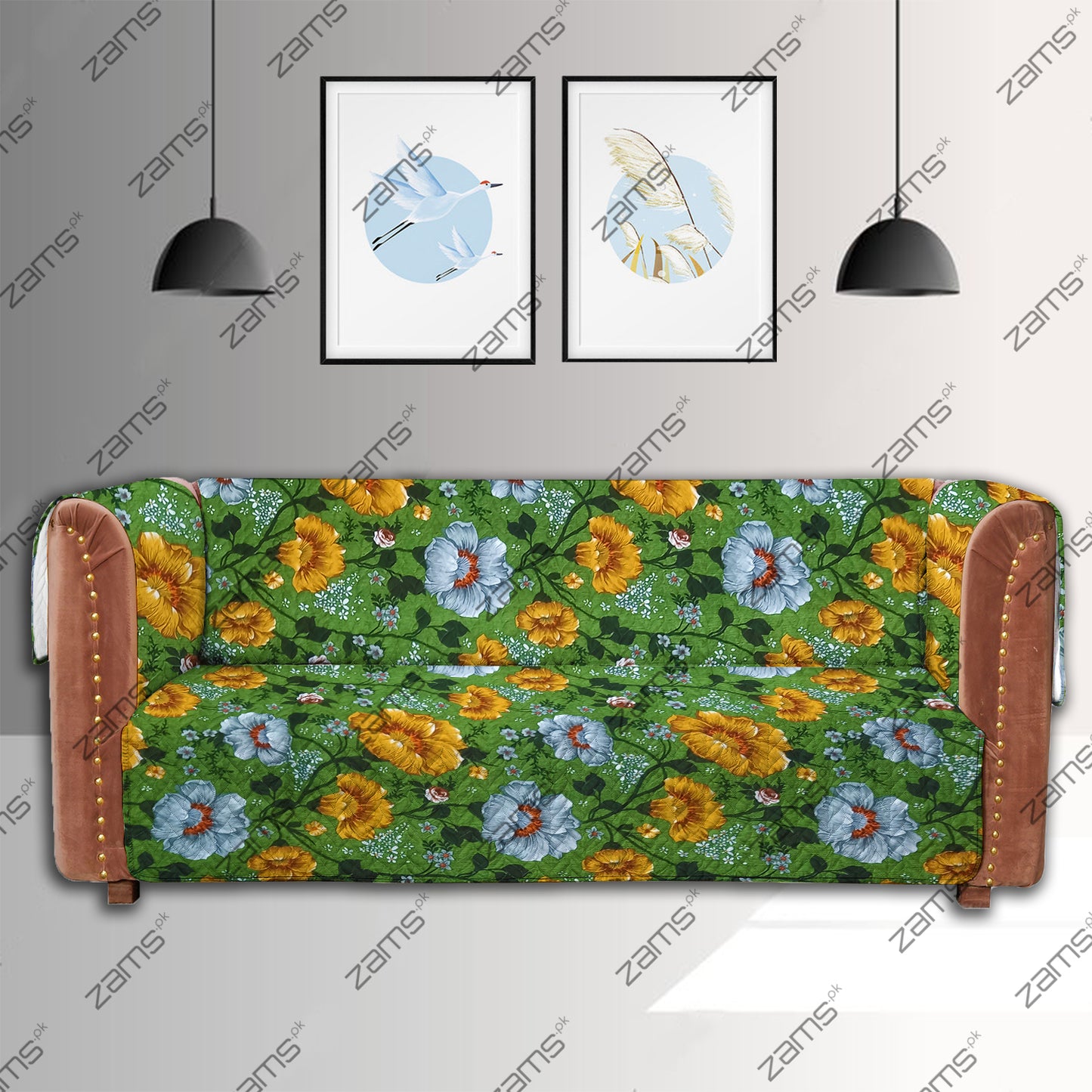Printed Sofa Covers - All Colors & Sizes Are Available