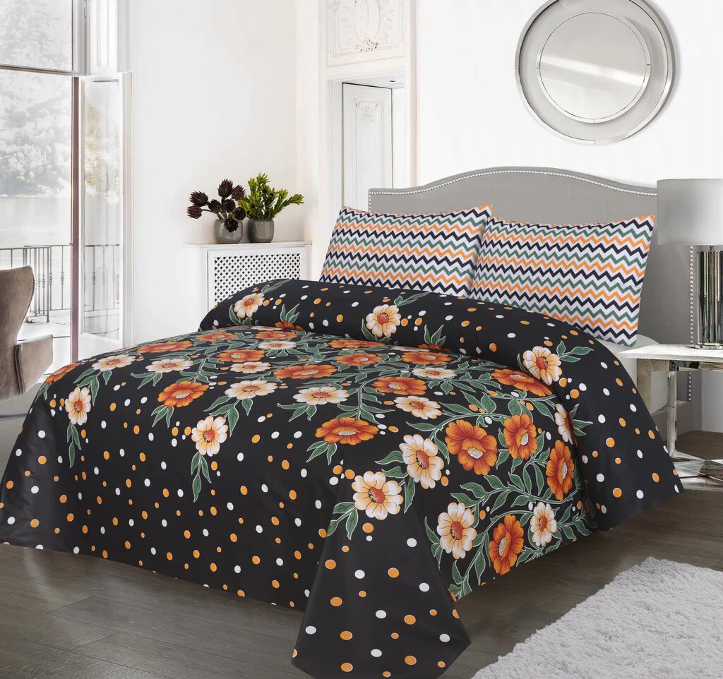 3 Pcs Bedsheet DN - 403