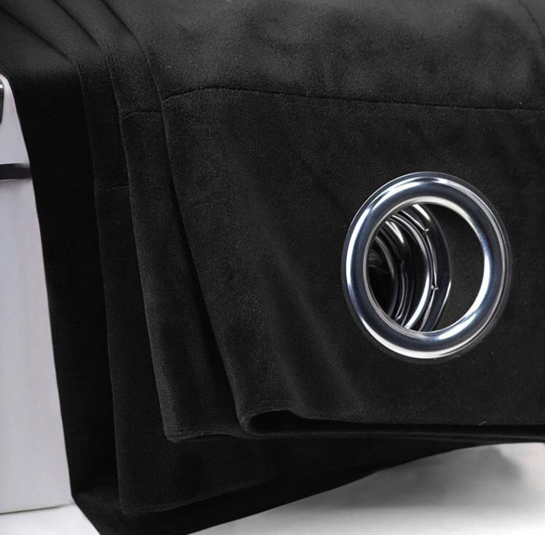 PREMIUM VELVET CURTAIN - GREY