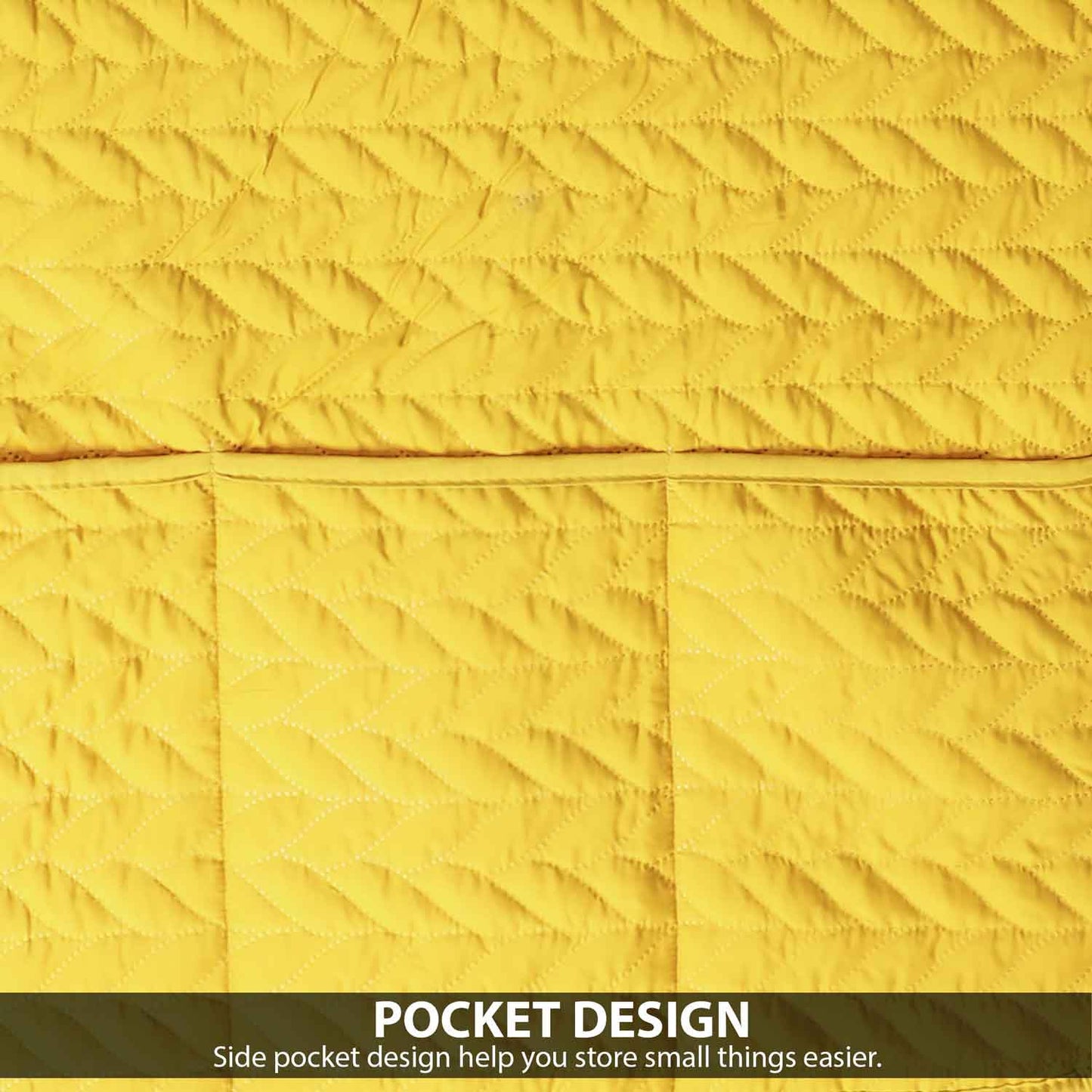 Ultrasonic Fridge Cover - Mustard