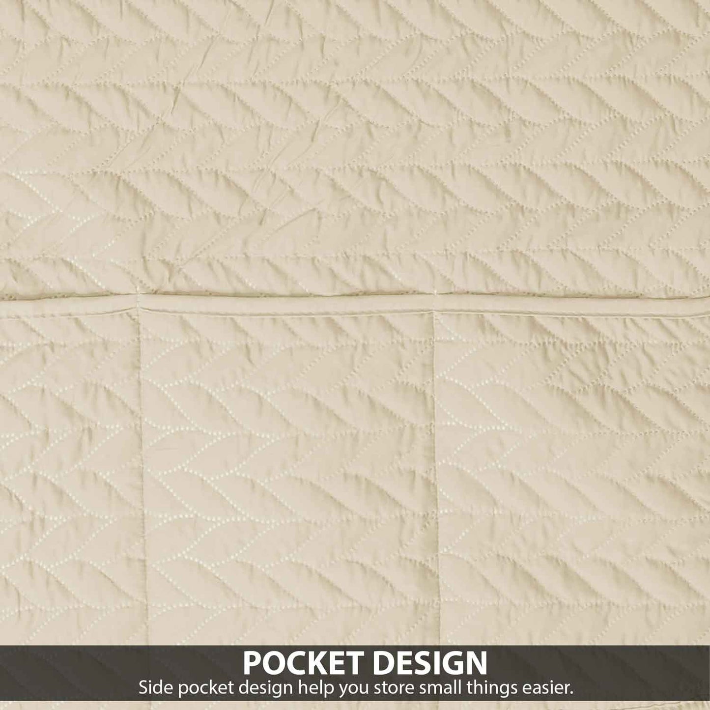 Ultrasonic Fridge Cover - Beige Skin