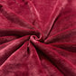 Super Soft 240 GSM Micro Fleece AC Blanket - Burgundy