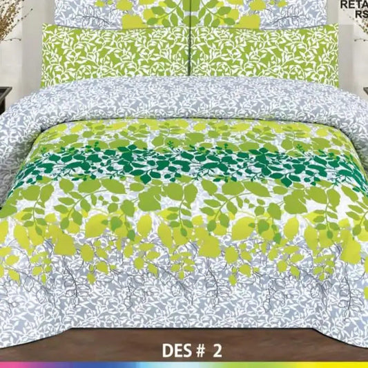 3 Pcs Bedsheet - Fragrance