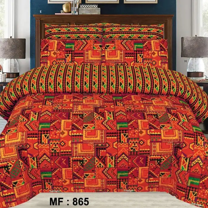 3 Pcs Bedsheet - Furious