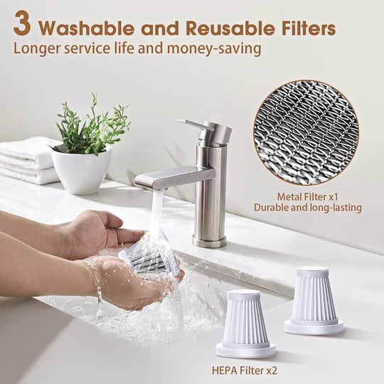 3-in-1 Handheld Vacuum Cleaner Bundle
