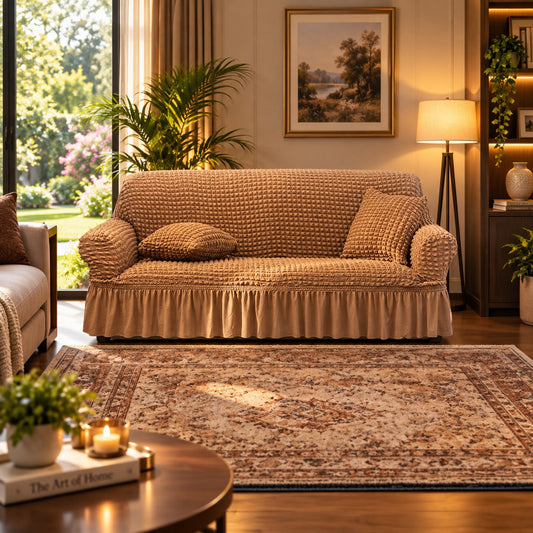 Persian Sofa Cover - Copper