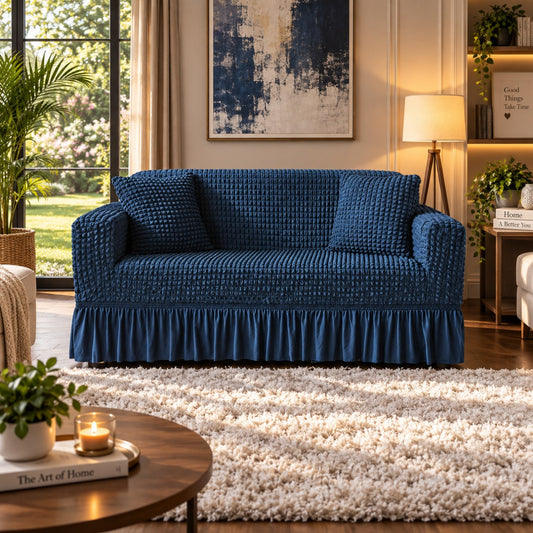 Persian Sofa Cover - Blue