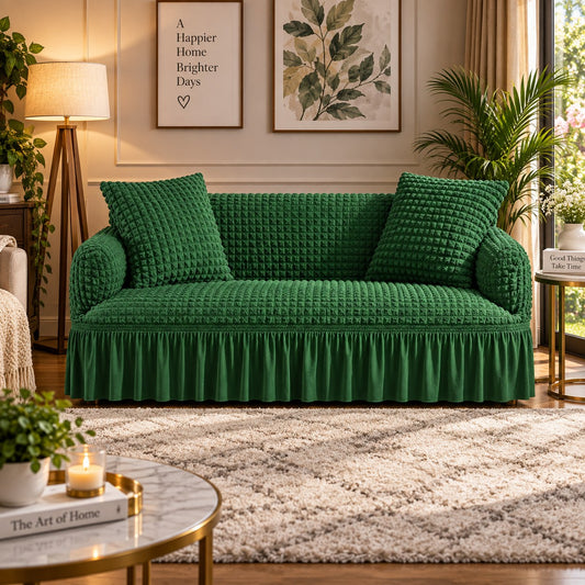 Persian Sofa Cover - Green