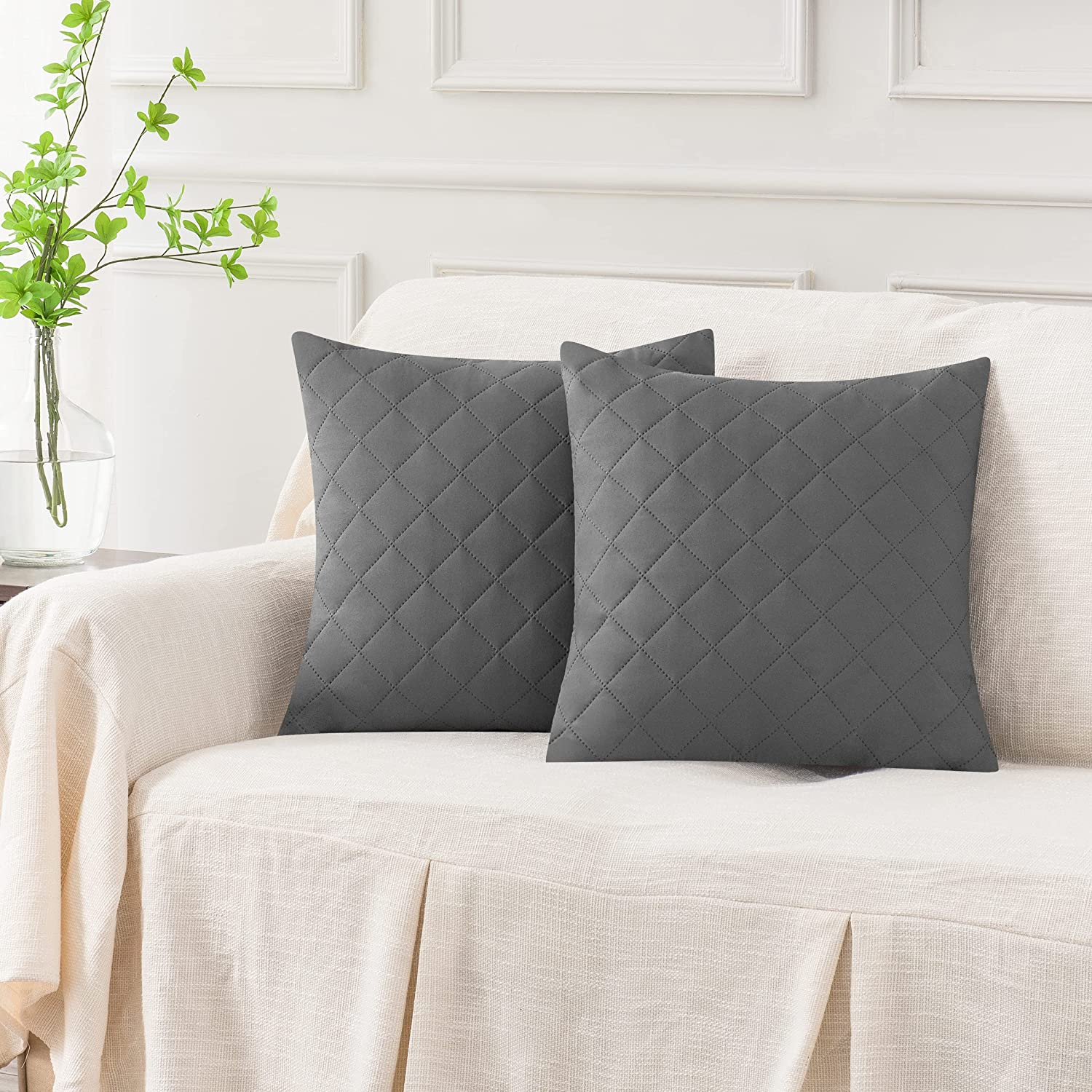 Light grey cushion best sale