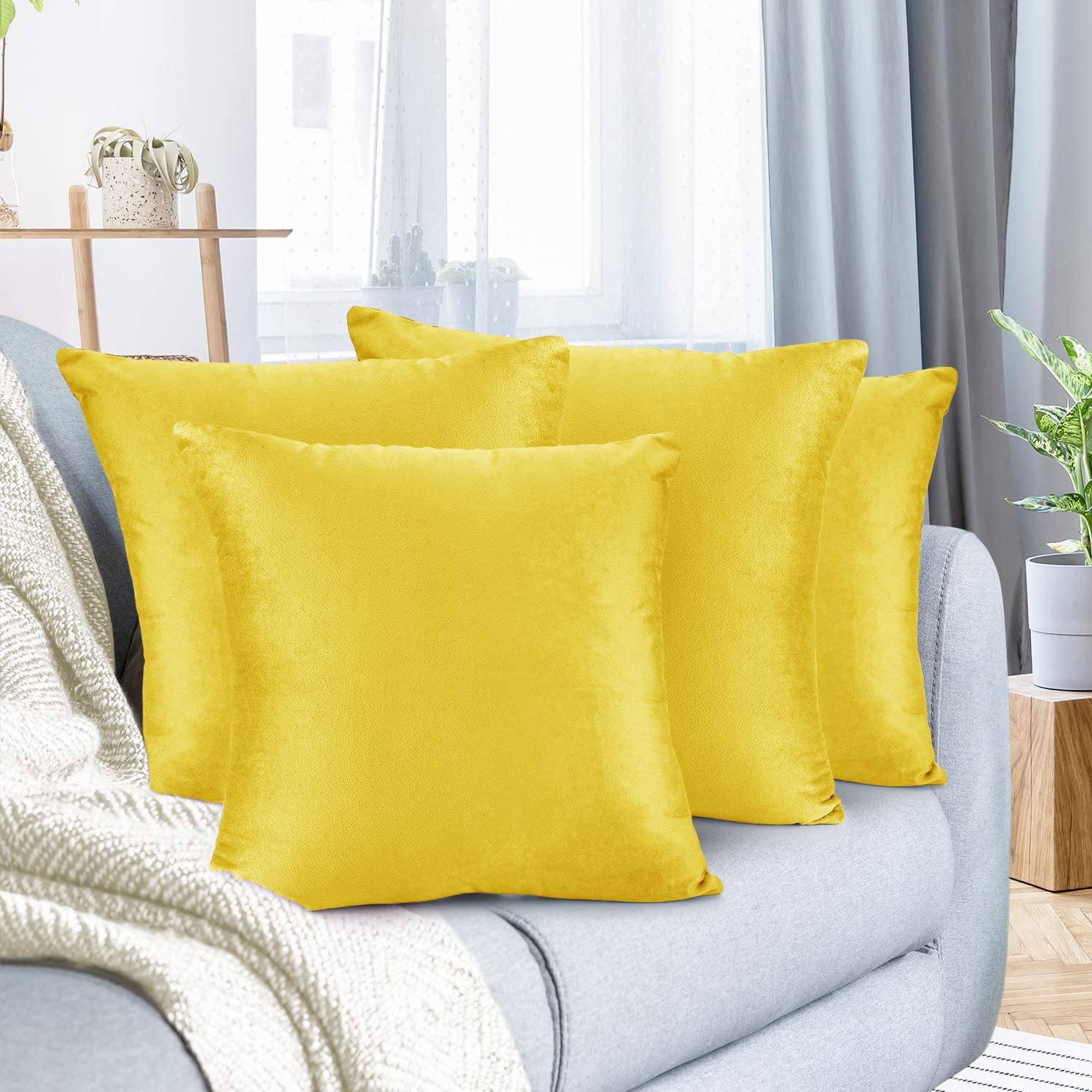 Golden cushions sale